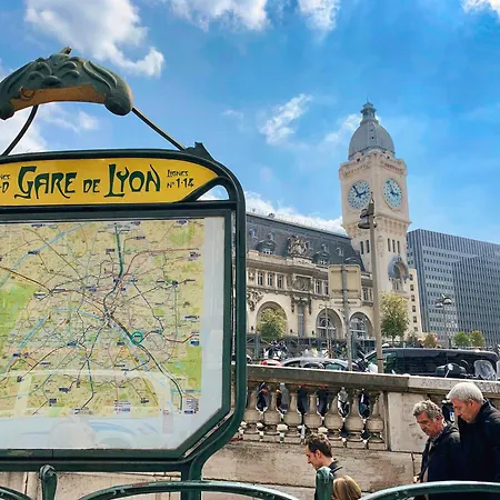 Cozy & Spacious - 1bdr-4p - Gare De Lyon Parigi